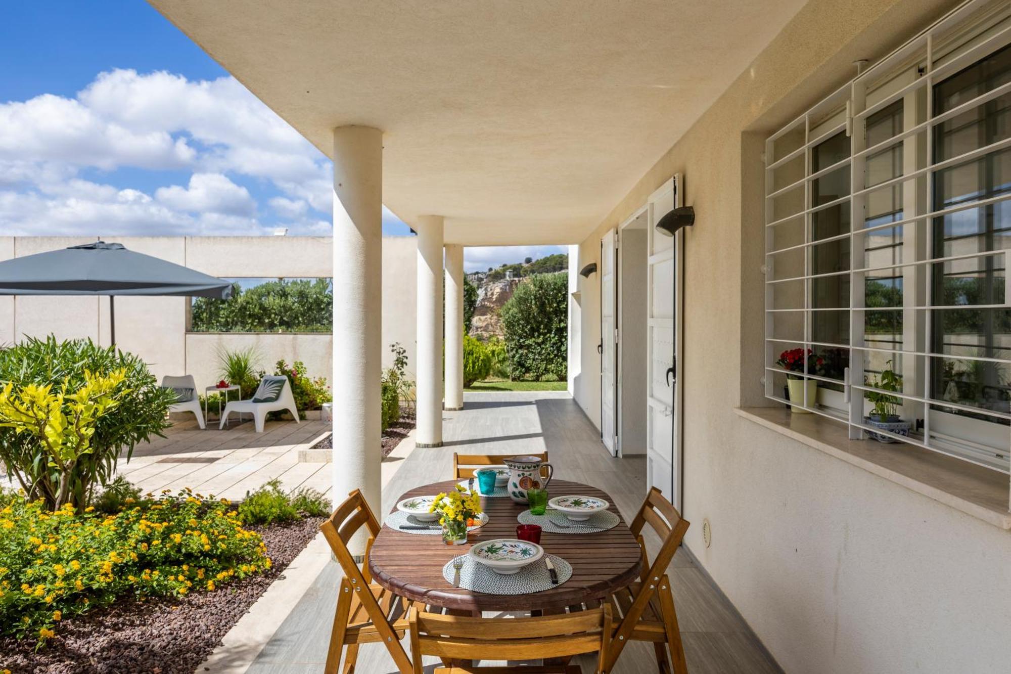 Villa Bonifato Vista Sulle Campagne E Sul Mare Siciliano Cozy House Italy อัลคาโม ภายนอก รูปภาพ