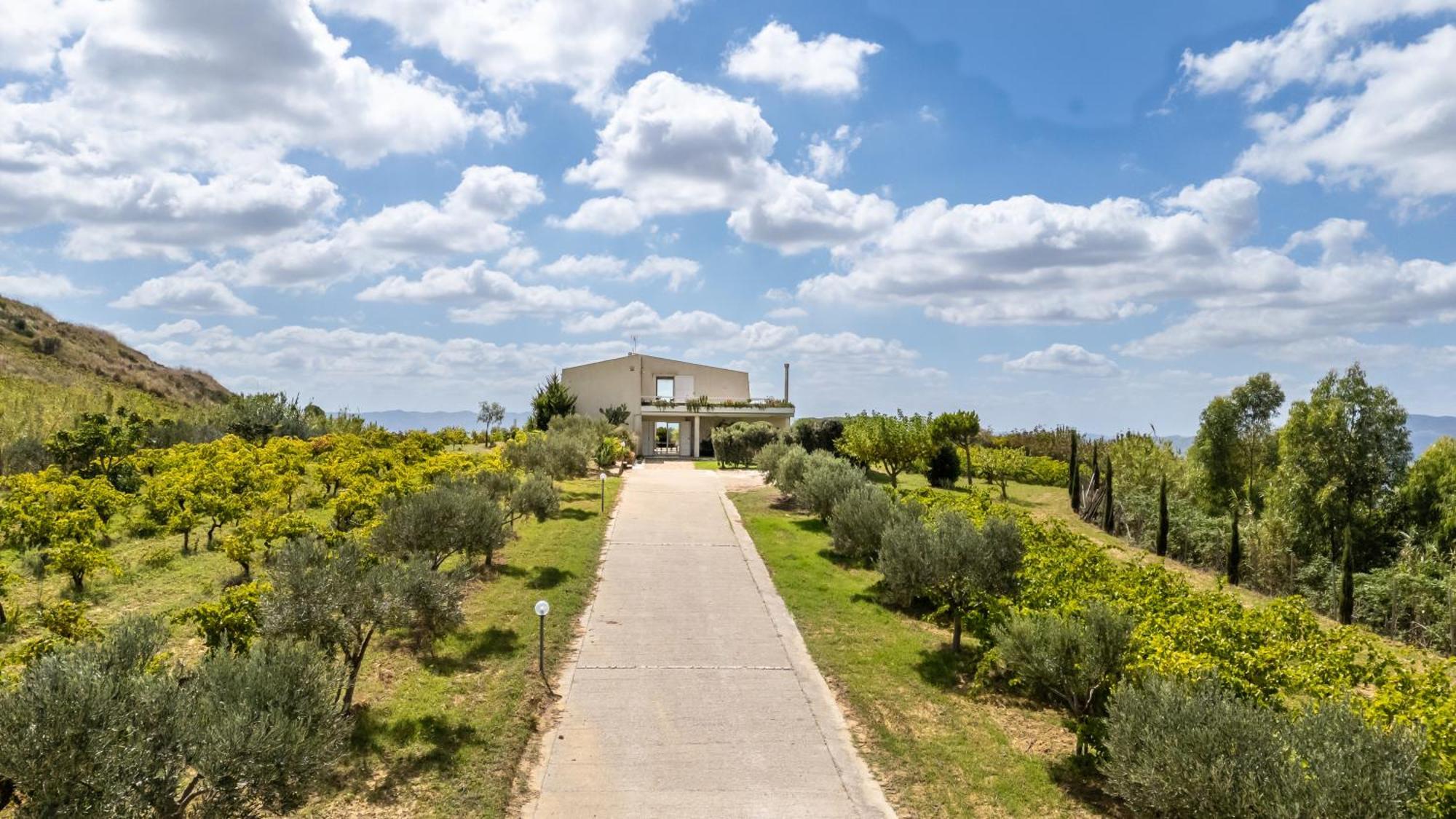Villa Bonifato Vista Sulle Campagne E Sul Mare Siciliano Cozy House Italy อัลคาโม ภายนอก รูปภาพ